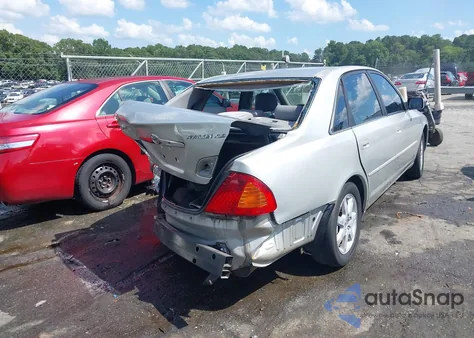 2001 Toyota Avalon Xls from USA, damaged, VIN 4T1BF28B01U185889